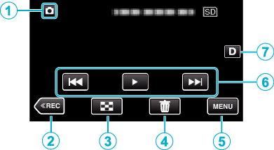 C4B5 Image Playback Screen